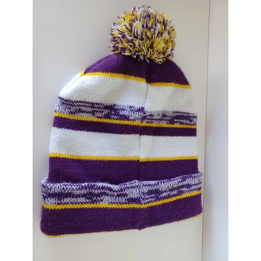 MN Vikings Colors Beanie Winter Hat Accessories